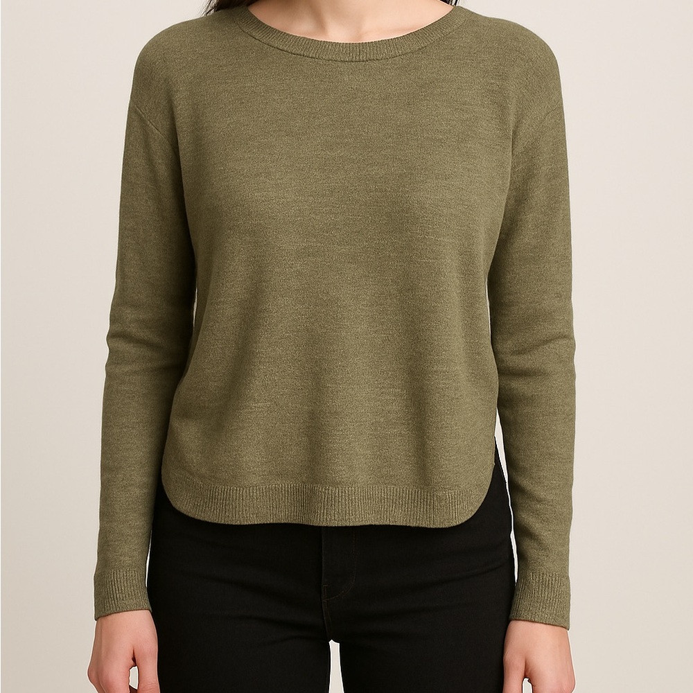 Banana Republic Linen Blend Open Back Sweater XS